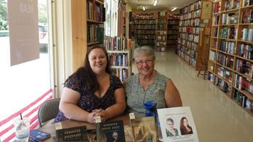 Sandra and Tamarine at Reader's Digest